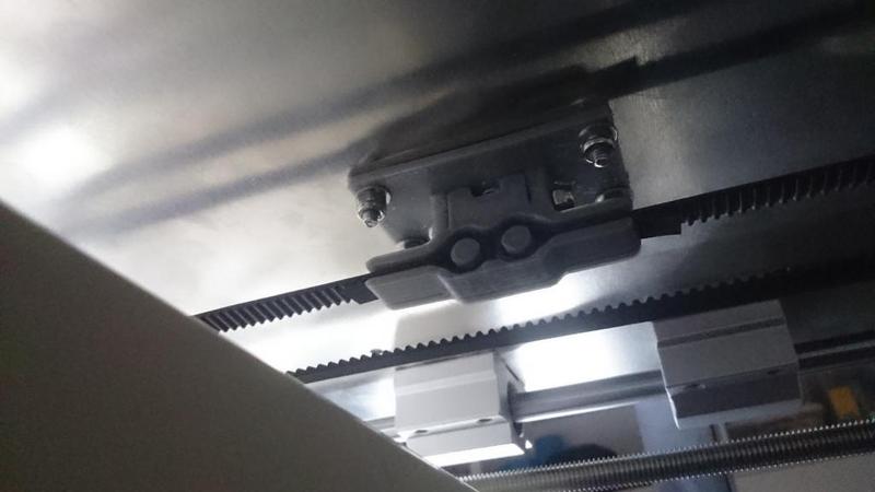 Belt Holder for the printing bed (Y axis) of a PRUSA I3