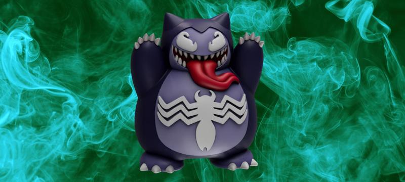 Snorlax Venom - POKEMON FAN ART