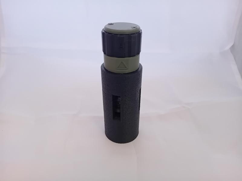 Airsoft Flashbang Grenade Impact Cap Twist Head Fuze Gun Ring MK13 Flashbang Sound Grenade "Meteorite" Reusable Grenade