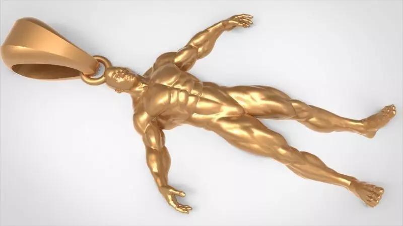 Bodybuilder pendant