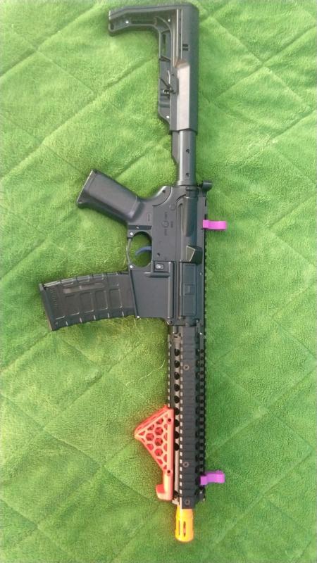 Sights for Airosoft or Hydrogel Guns