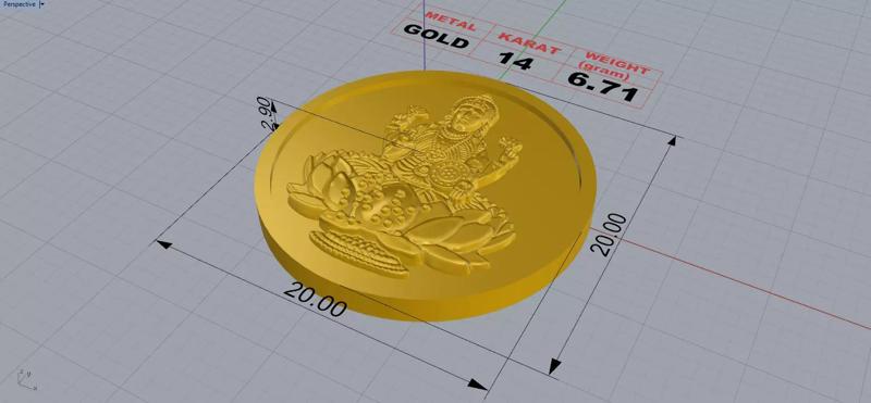 Buddha Lotus pendant