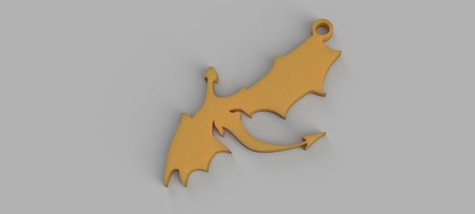 Unique 3D Keychain – Stylish and Easy to Print!