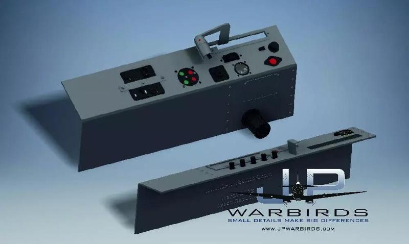 FW-190 cockpit side panels