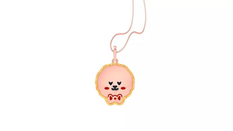 Panda Baby Light Weight Kids Pendant Necklace Charms 3dm stl