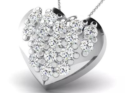 Jewelry 3D Models with render and 3dm  stl - DP-5914
