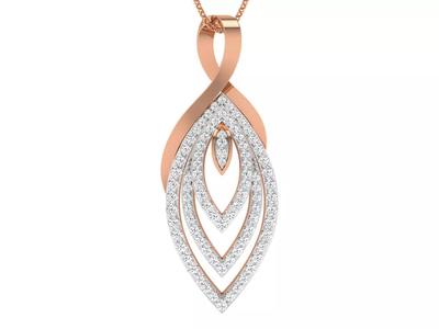 High Jewelry Pendant Earrings Set 3dm stl obj mtl gltf glb