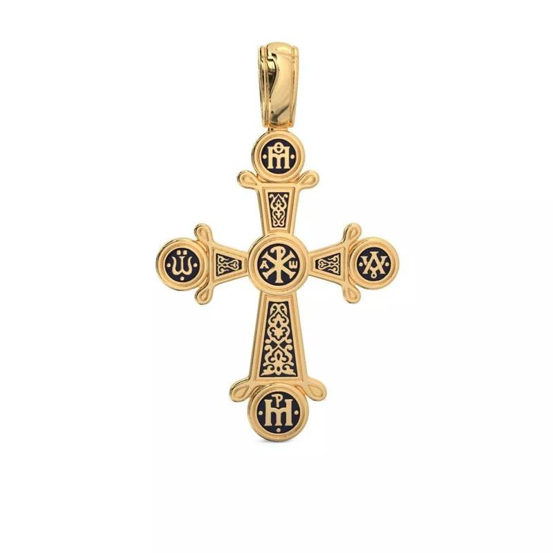 Gold Cross Chrism
