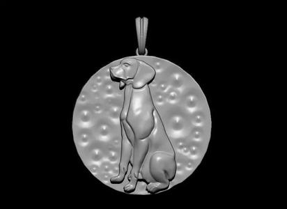 Dog pendant 2