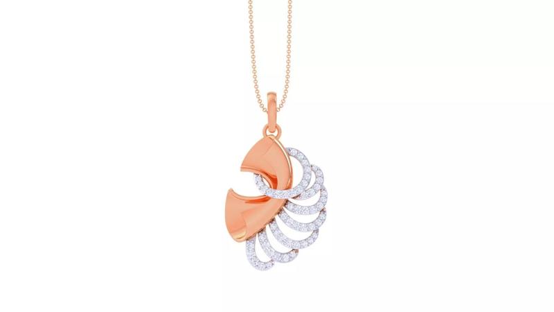 High Jewelry Pendant Earrings Set 3dm stl obj mtl gltf glb