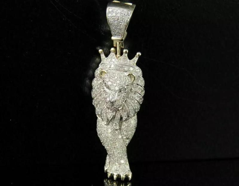 Majestic Roar Diamond Locket