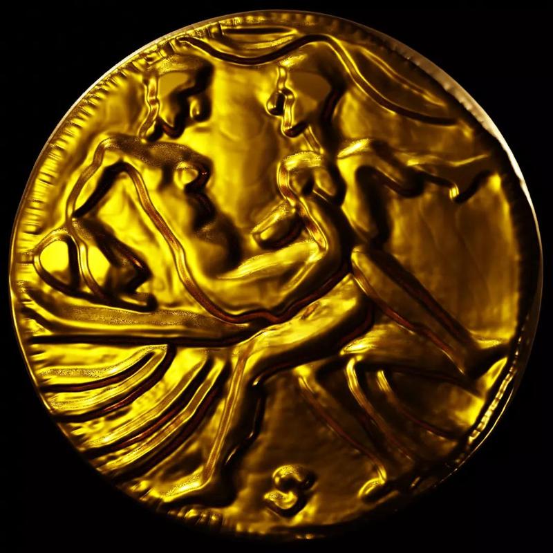 Roman Spintria Coin - High-Detail Historical Replica