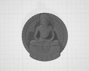 prami buddhist statue on table