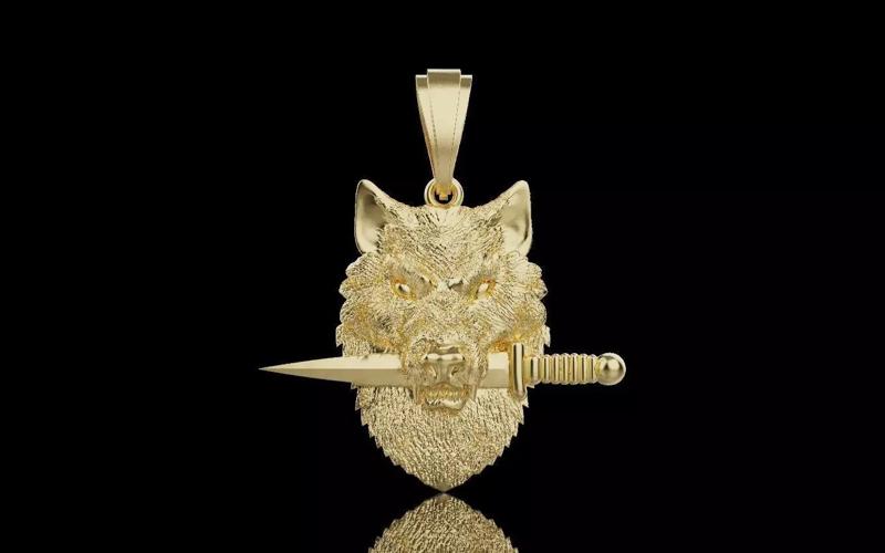 Pendants Wolf 0041