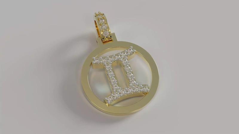 horoscope pendant
