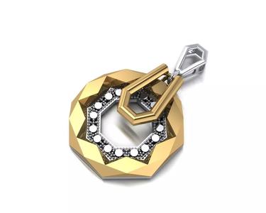 facet pendent