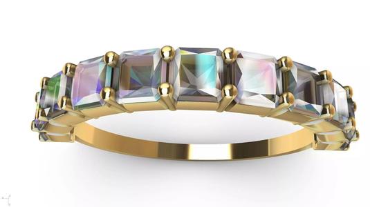 radiant half band stl verified