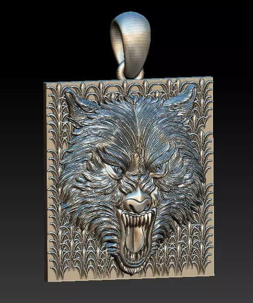 LION FACSE PENDANT