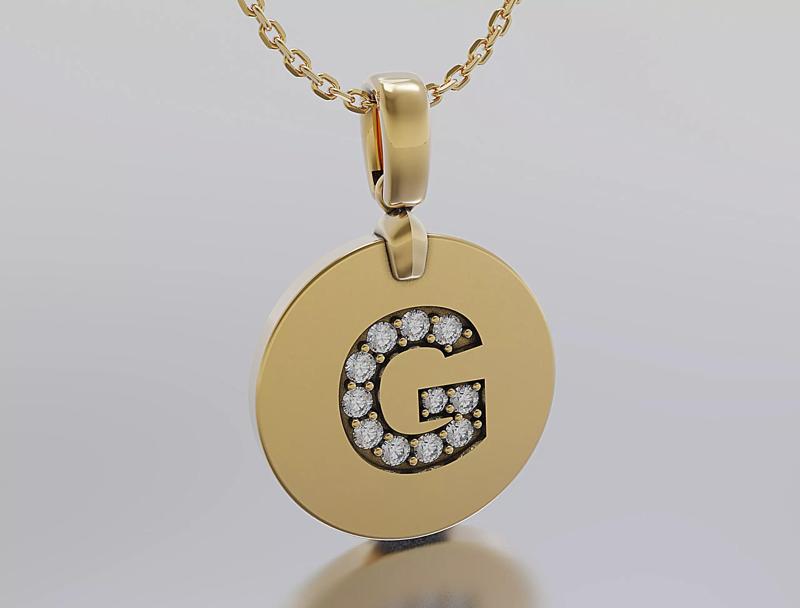 Letters Pendant Alphabets