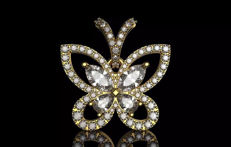 Butterfly Pendant Number 53