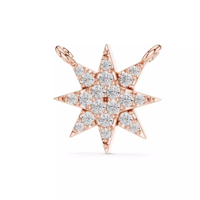 Star Diamond Pendant 3dm stl renders animation videos details