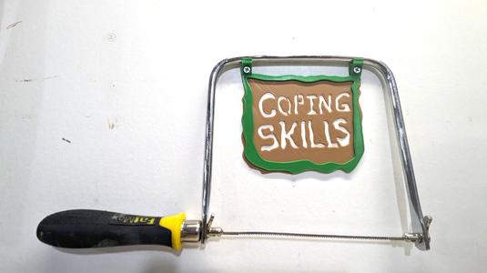 Coping Saw Hanger - Coping Skills - Comedy Tool Holder