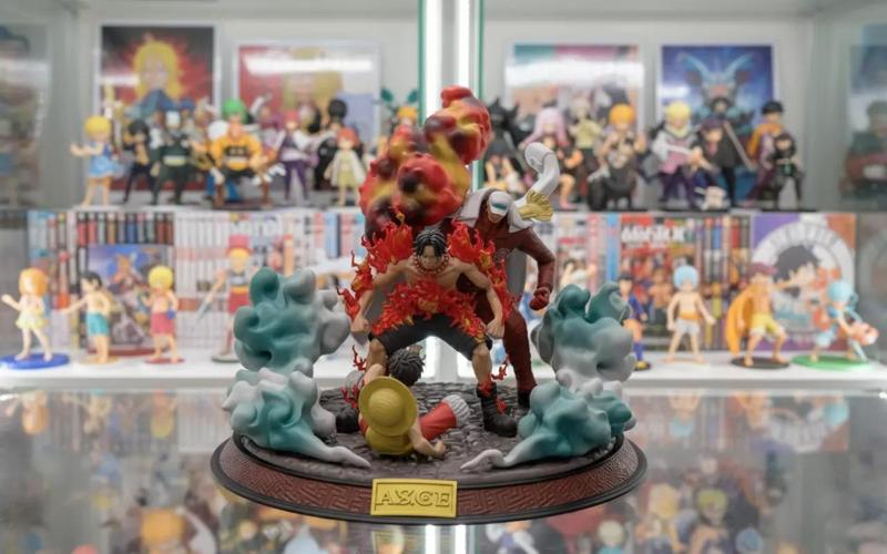 THE DEATH OF ACE DIORAMA - ONE PIECE - split part