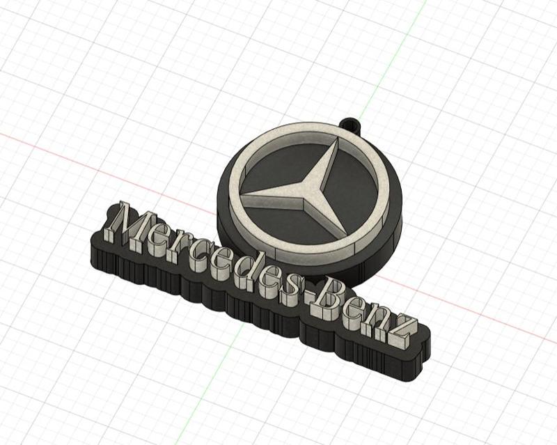 MERCEDES BENZ KEY RING