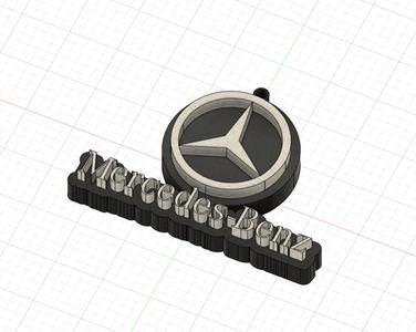 MERCEDES BENZ KEY RING