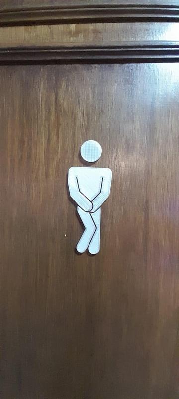 bathroom sign