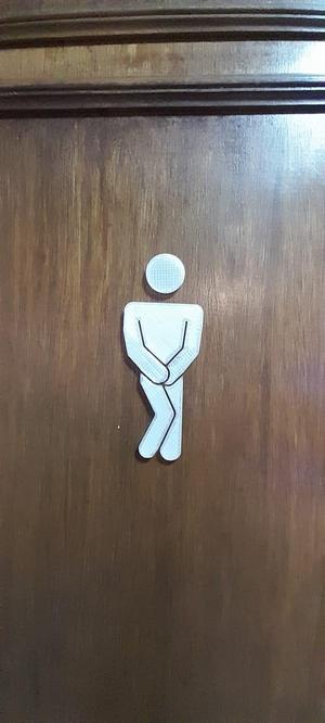 bathroom sign