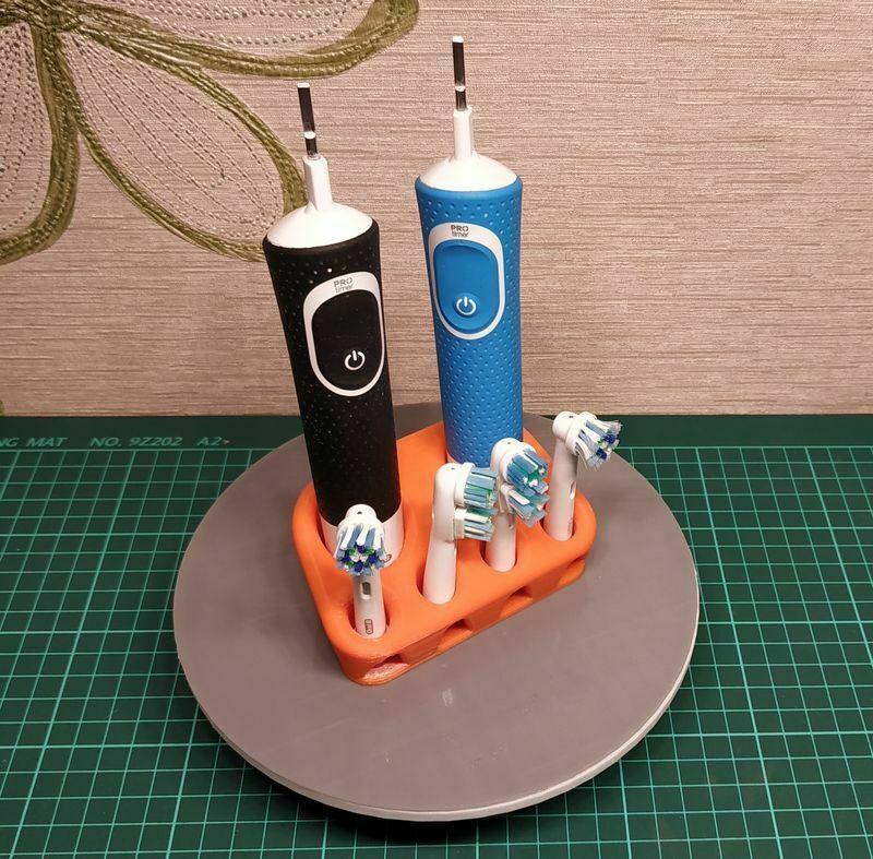 Oral-B stand (STEP files)