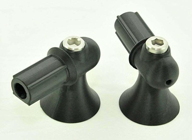 Shower Riser Rod/Rail Bracket