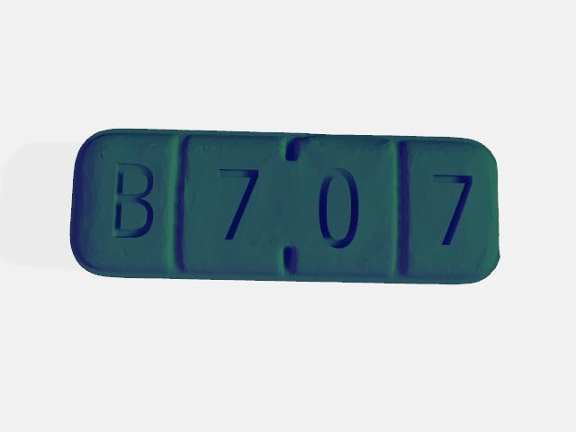 B707 blue xanax