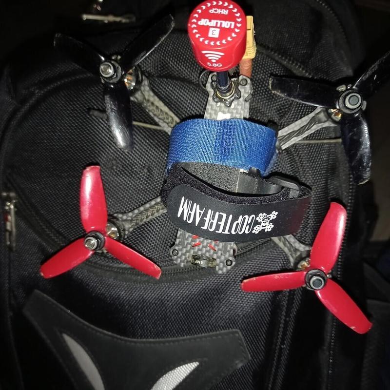 Drone Lock Holder | DIY FPV-Backpack