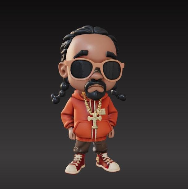 snoop dog chibi