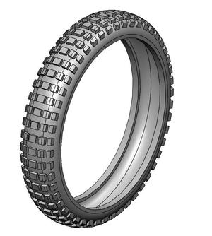 Front and rear cross ARX 540/X-RIDER/REELY DIRT BIKE tires