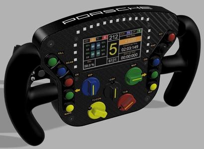 DIY PORSCHE RSR GTE 2017 STEERING WHEEL