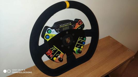 DIY Porsche 911 GT3 Led/Display Steering Wheel