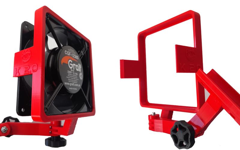 120mm fan holder for indoor