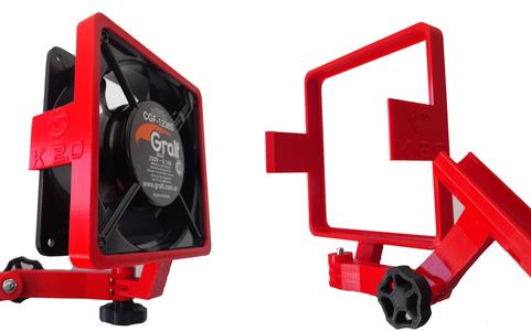 120mm fan holder for indoor