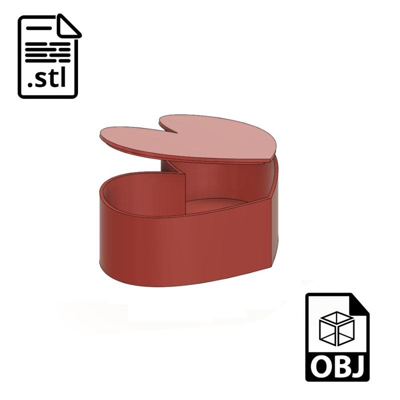 heart box | box | decorative box | heart-shaped box