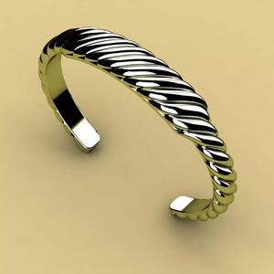 David Yurman Sculpted Cable Contour Bracelet