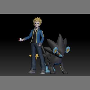 Pokemon Sinnoh Gym Leader Volkner