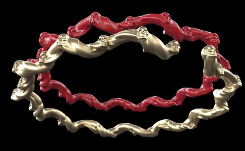 Skull twist Bracelet