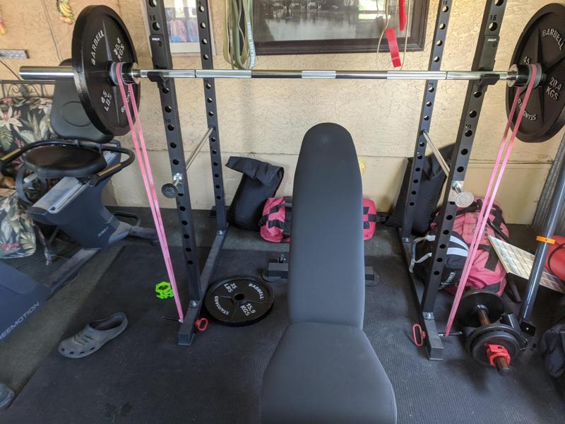 Reistance band holder Berbell spacer