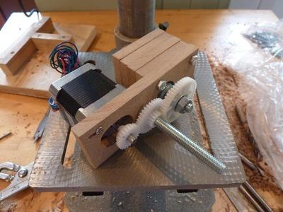 Simple sliced Wade's Geared Extruder