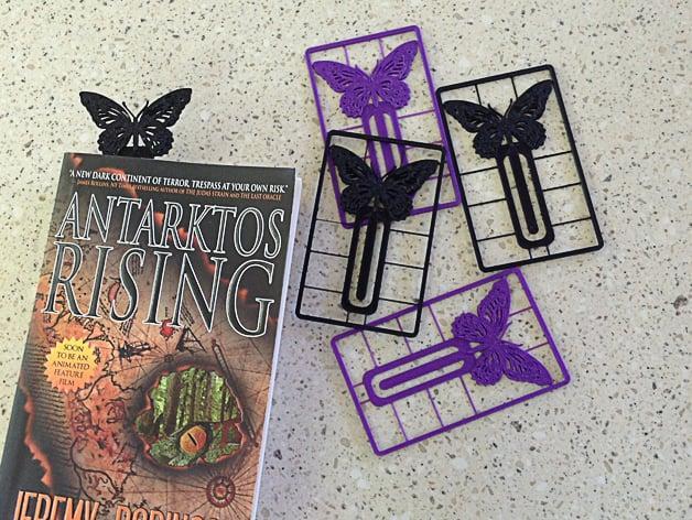Butterfly Bookmark Business Card