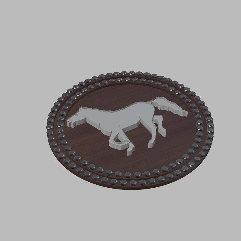 Horse Medallion - Animal Medallion