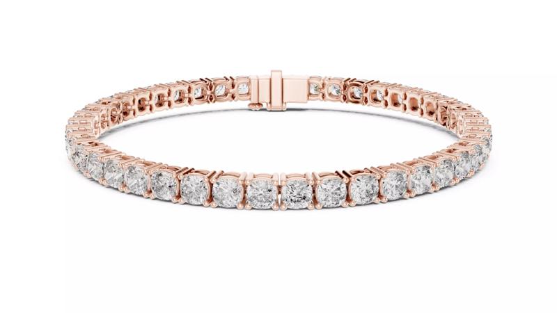 Tennis Bracelet 3dm stl renders Animation video details